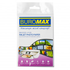 Фотопапір Buromax глянцевий 180г/м2 10х15см, 100л (BM.2230-4100) Фотопапір Buromax глянцевий 180г/м2 10х15см, 100л (BM.2230-4100)