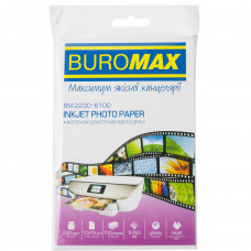 Фотопапір Buromax глянцевий 230г/м2 10х15см, 100л (BM.2230-6100) Фотопапір Buromax глянцевий 230г/м2 10х15см, 100л (BM.2230-6100)