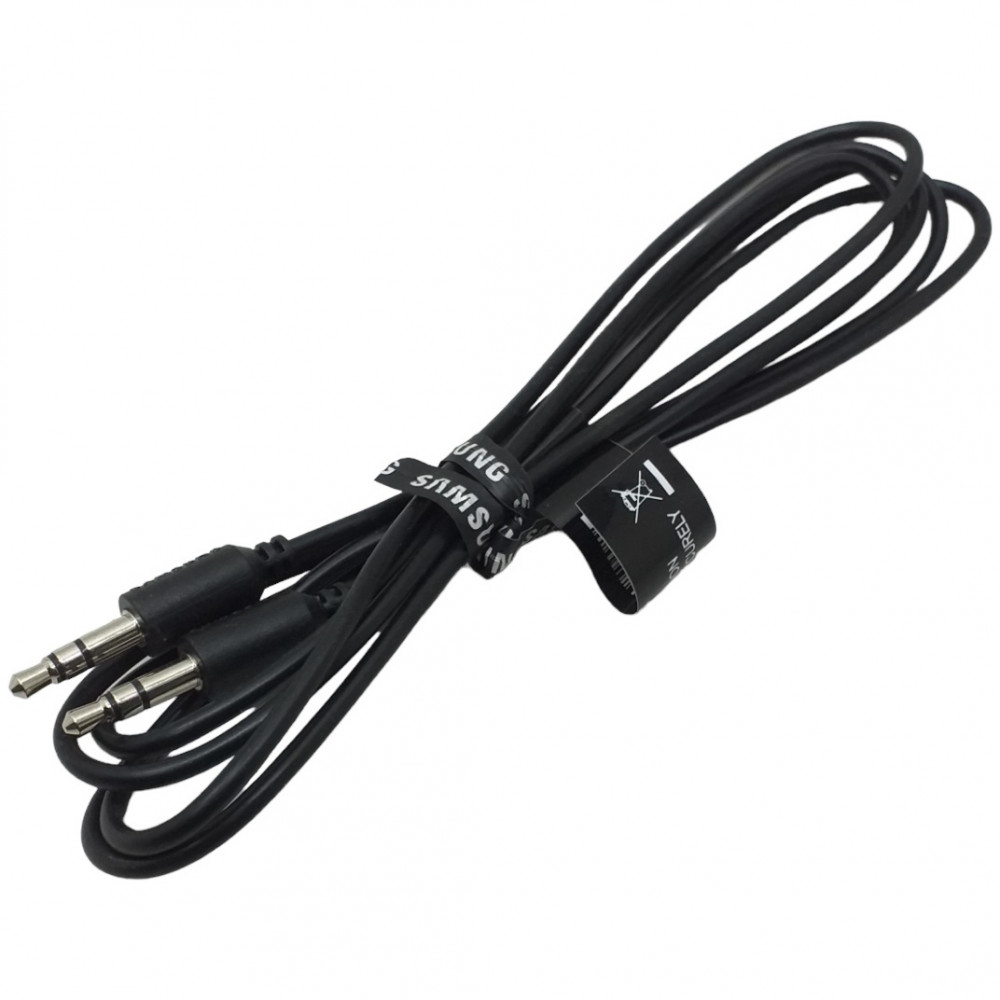 Аудіо-кабель Samsung 3.5 мм - 3.5 мм (M/M), 1.5 м, Black (BN39-01286B)