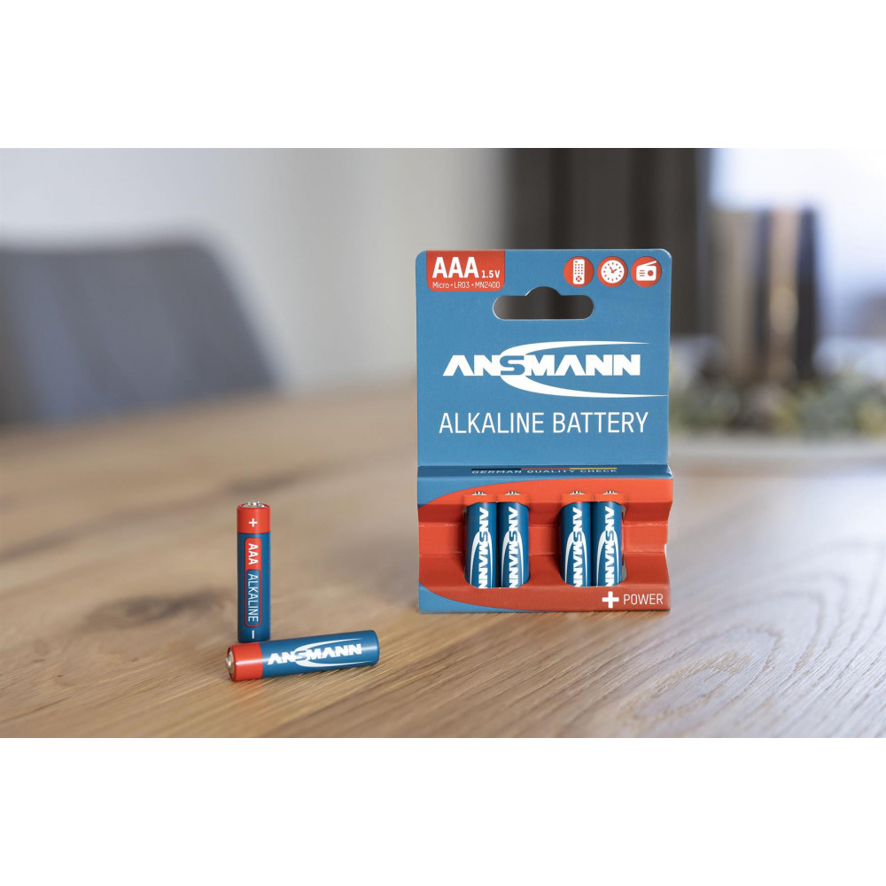 Батарейка Ansmann AAA/LR03 BL 4шт