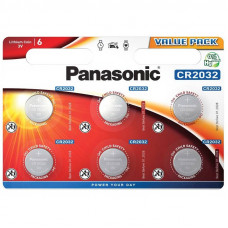 Батарейка Panasonic Lithium Power CR 2032 BL 6шт