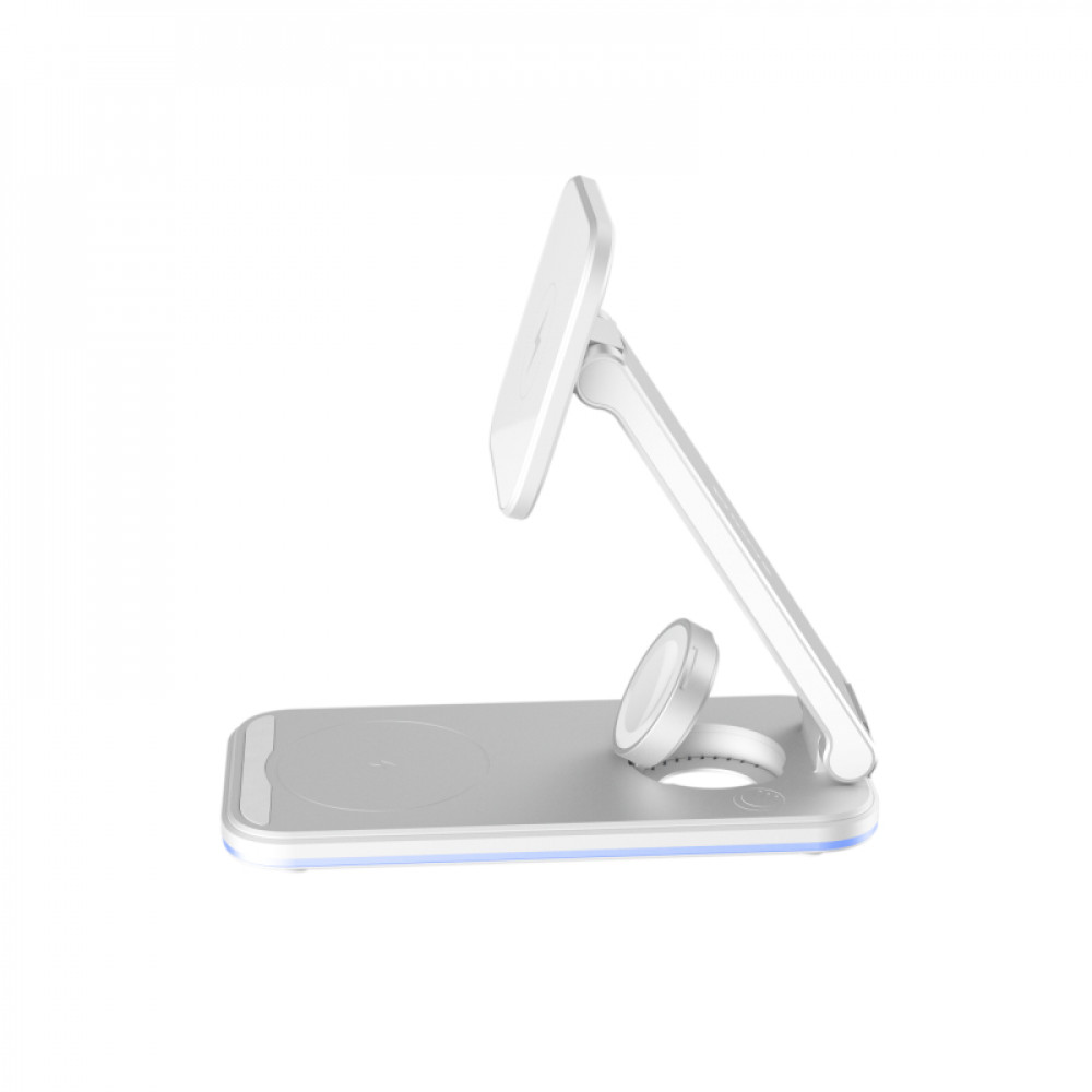 Бездротовий зарядний пристрій Proove Energy Fold 3in1 15W White (WSEF15010002)