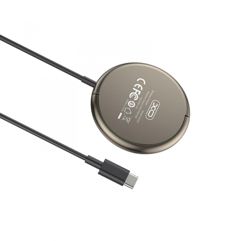 Бездротовий зарядний пристрій XO CX028 15W Beige (CX028.tranish)