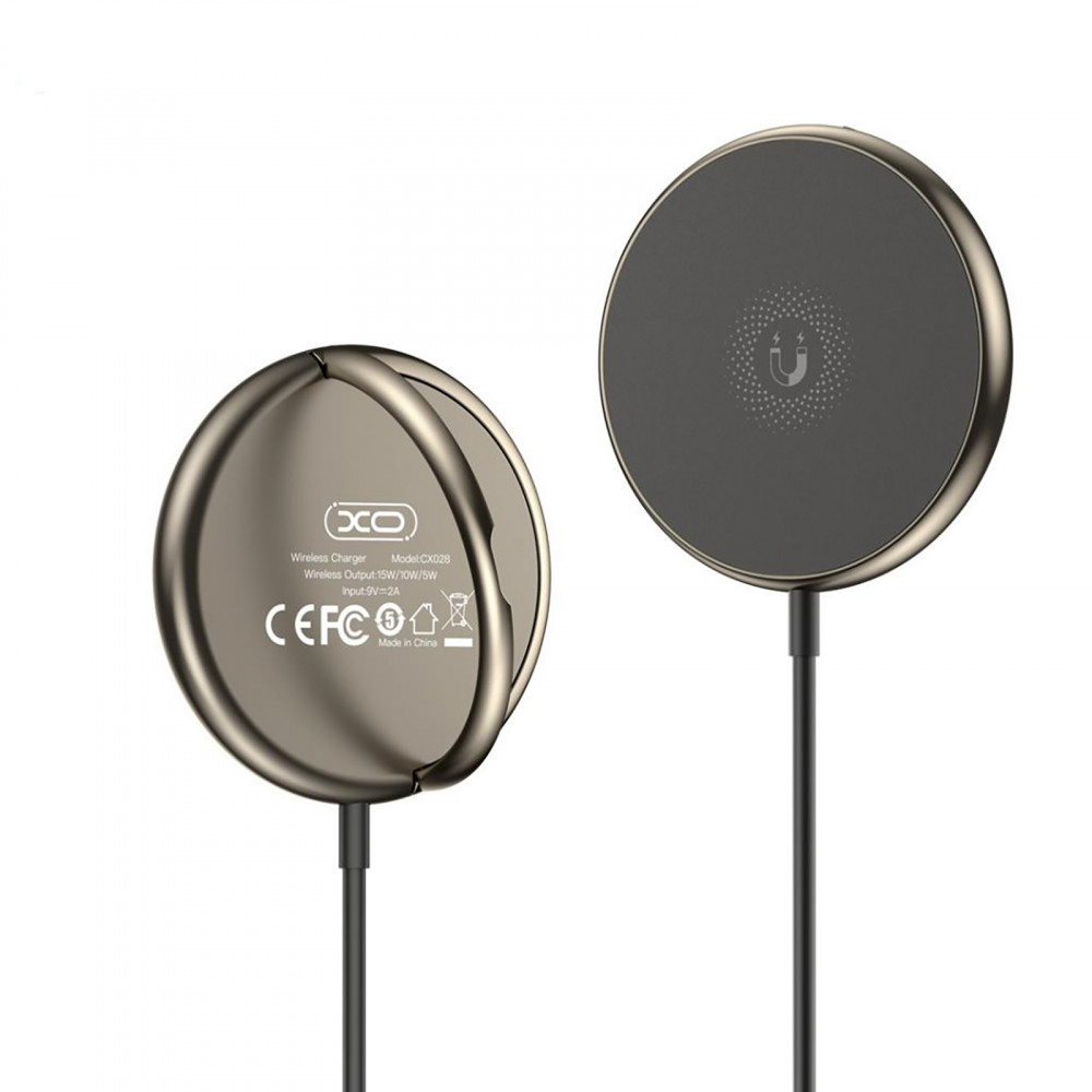 Бездротовий зарядний пристрій XO CX028 15W Beige (CX028.tranish)