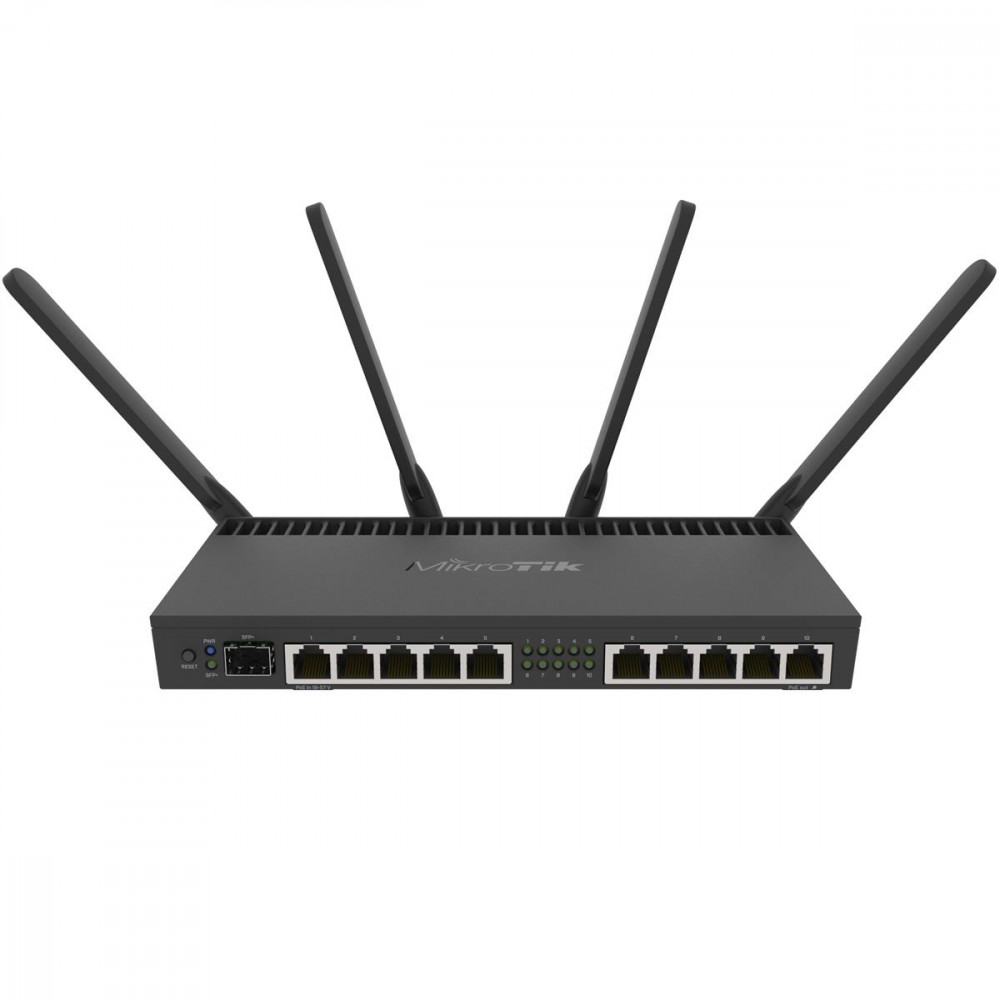 Бездротовий маршрутизатор MikroTik RB4011iGS+5HacQ2HnD-IN