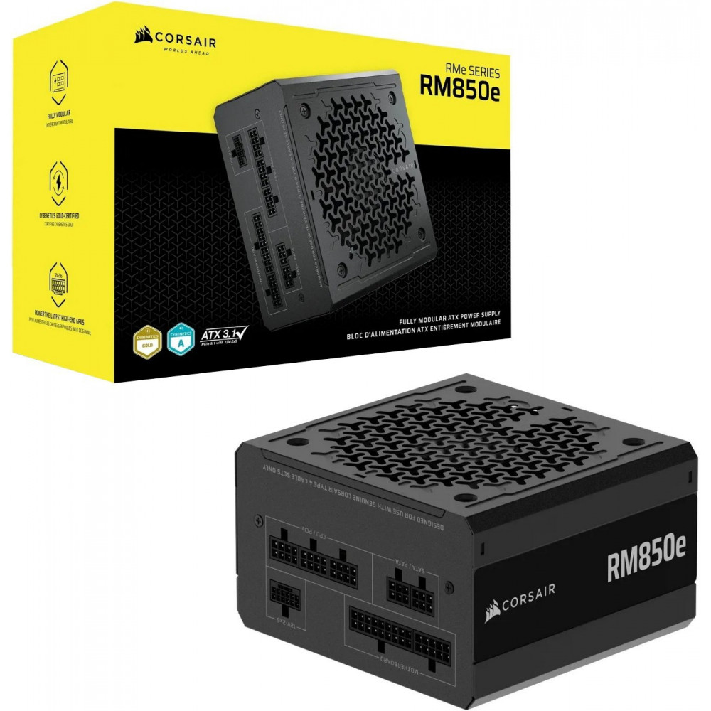 Блок живлення Corsair RM850e ATX 3.1 (CP-9020296-EU) 850W