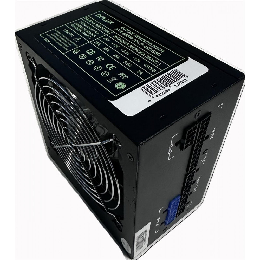 Блок живлення Delux DLP-45DGM 600W