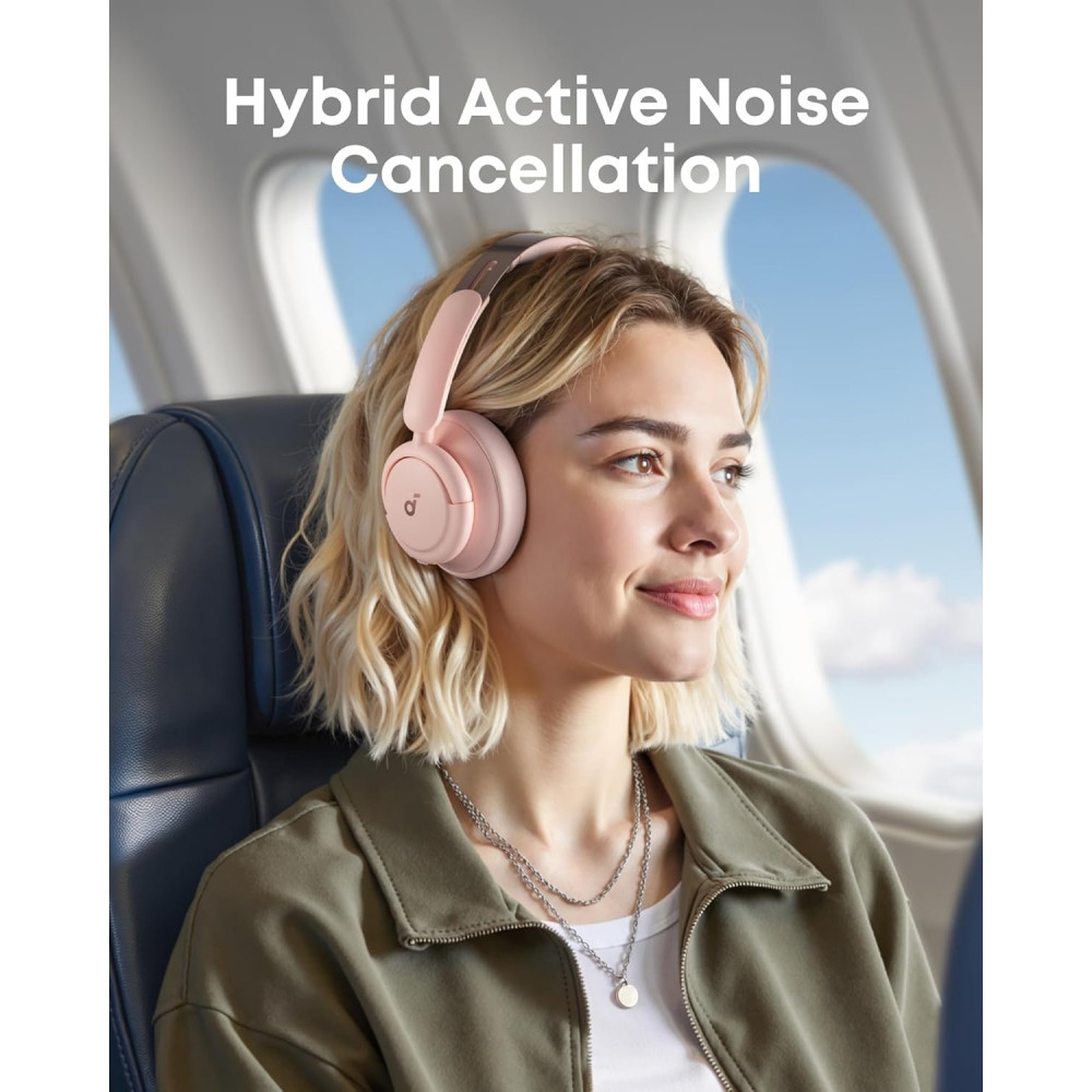 Bluetooth-гарнітура Anker SoundCore Life Q30 v2 Sakura Pink (A3028353)