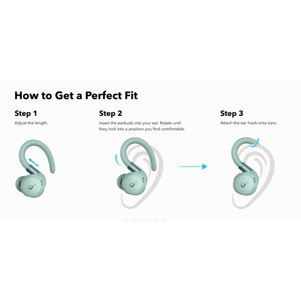 Bluetooth-гарнітура Anker SoundCore Sport X20 Green (A3968G61)