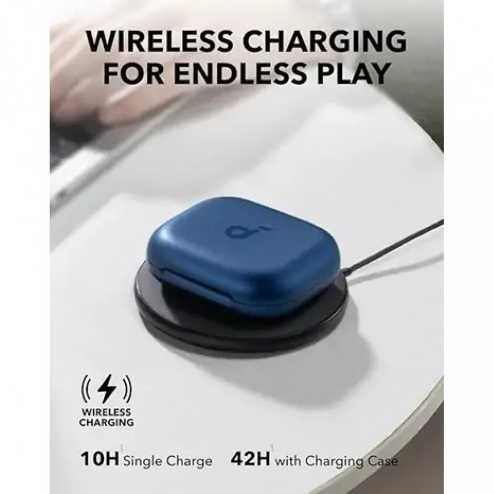 Bluetooth-гарнітура Anker SoundCore AeroFit 2 Blue (A3874G31)