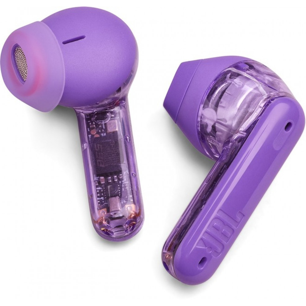 Bluetooth-гарнітура JBL Tune Flex Ghost Edition Purple (JBLTFLEXGPUR)
