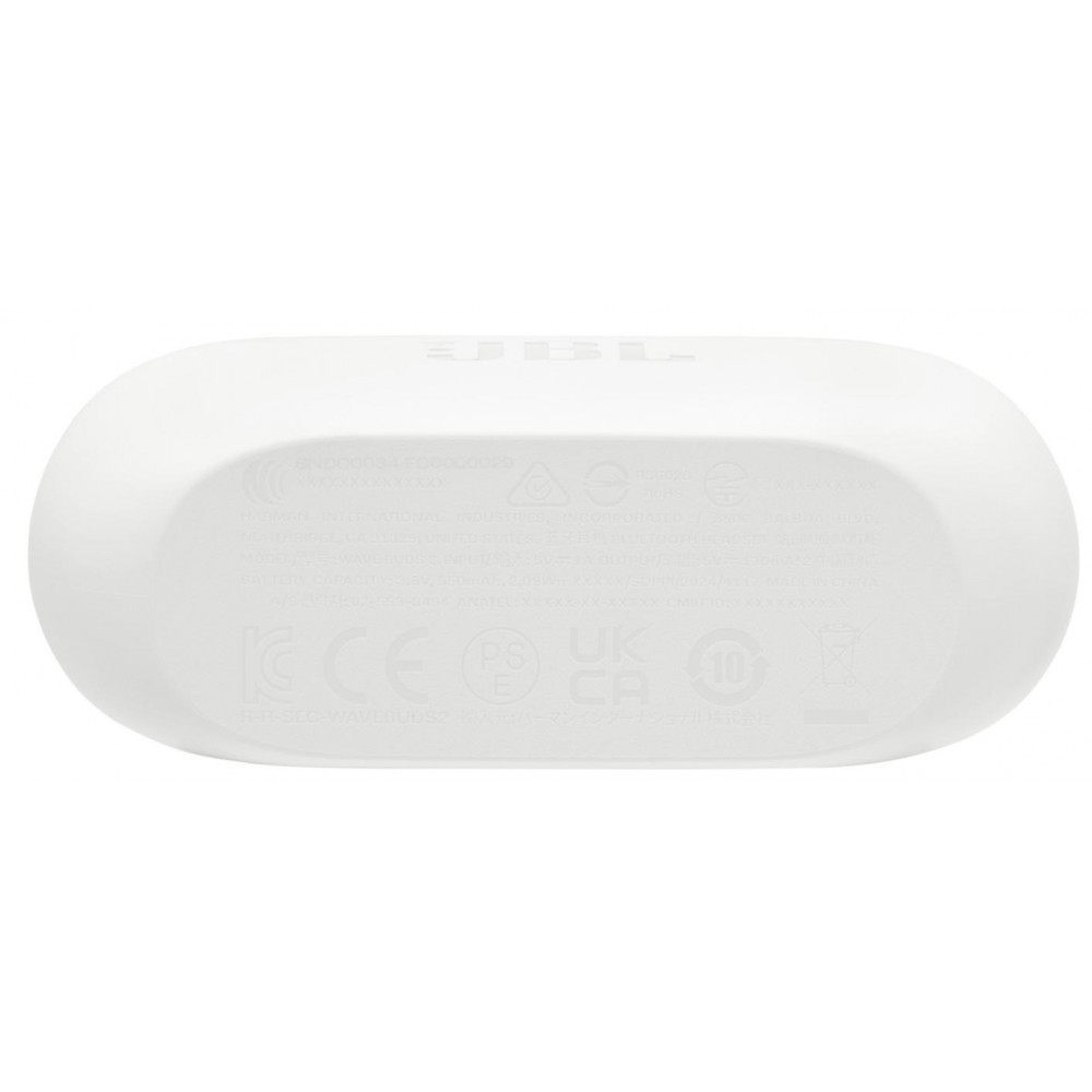 Bluetooth-гарнітура JBL Wave Buds 2 White (JBLWBUDS2WHT)