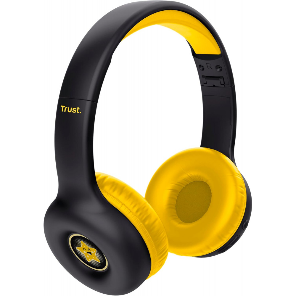 Bluetooth-гарнітура Trust On-ear Nouna Kids, Wireless Pink (25274)