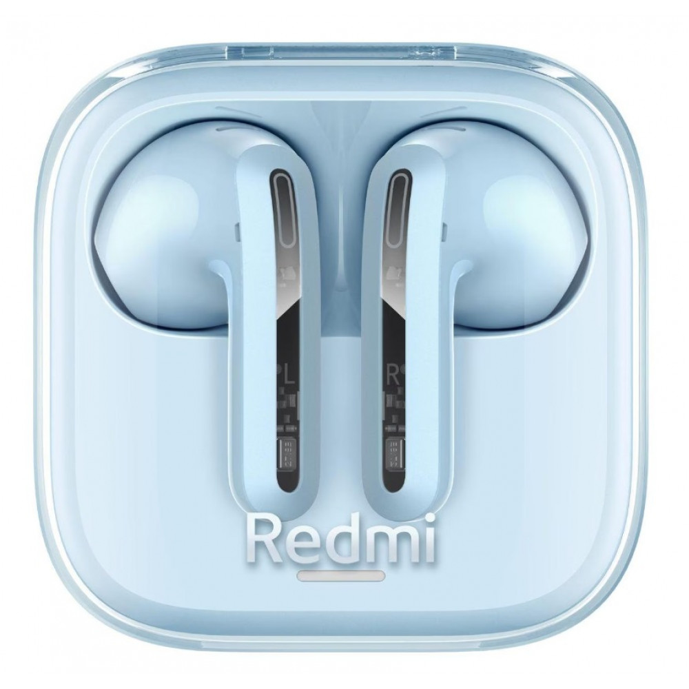 Bluetooth-гарнітура Xiaomi Redmi Buds 6 Active Transparent Blue (BHR8394GL)