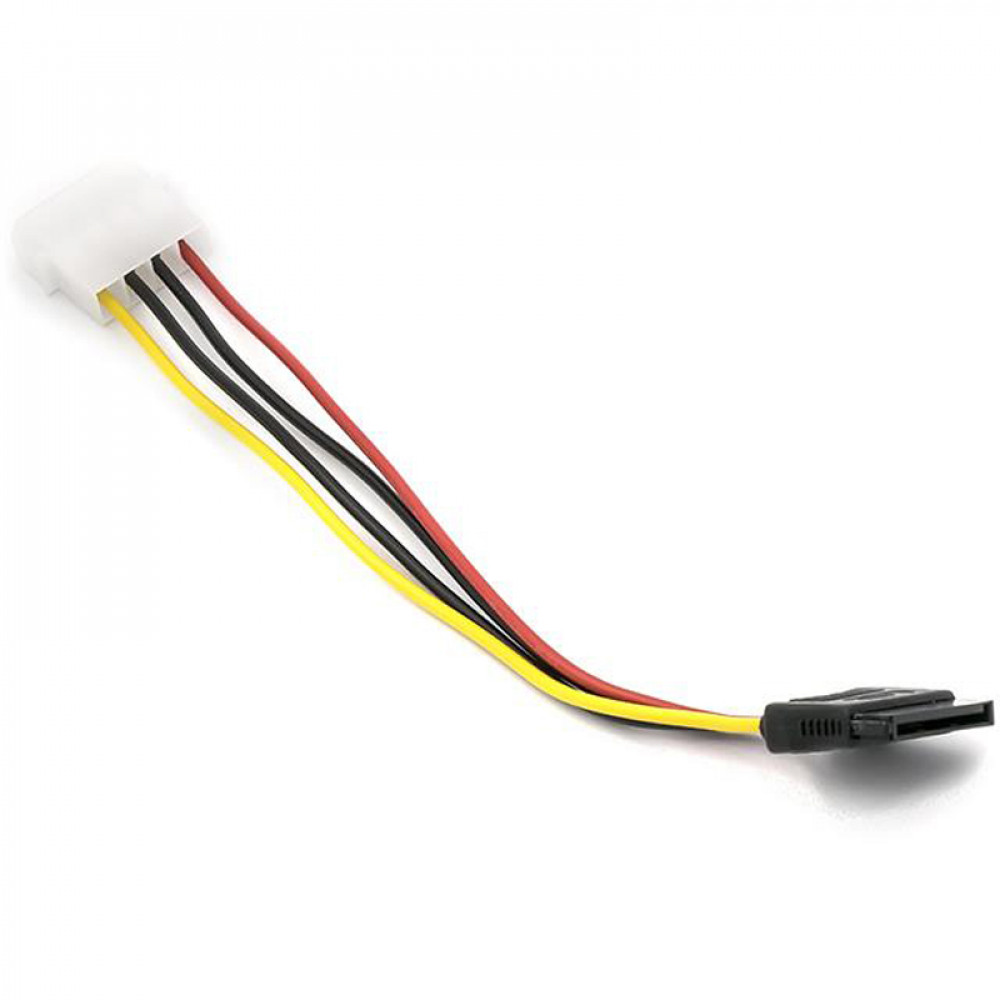 Кабель живлення PowerPlant (CA910953) Molex - SATA, 0.15 м