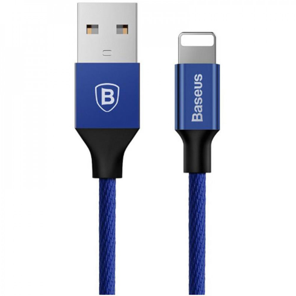 Кабель Baseus Yiven USB - Lightning (M/M), 1.8 м Navy Blue (CALYW-A13)