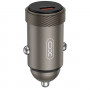 Автомобільний зарядний пристрій XO CC70 (USB-C, 3A) 30W Black