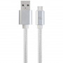Кабель Cablexpert USB - USB Type-C (M/M), 1.8 м, серебристый (CCB-mUSB2B-AMCM-6-S)