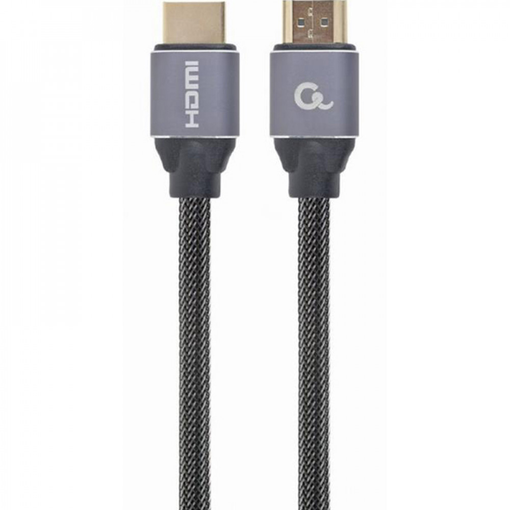 Кабель Cablexpert HDMI - HDMI V 2.0 (M/M), 5 м, чорний/сірий (CCBP-HDMI-5M) коробка