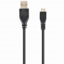 Кабель Cablexpert USB - micro USB V 2.0 (M/M), 0.5 м, чорний (CCP-mUSB2-AMBM-0.5M)