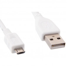Кабель Cablexpert USB - micro USB V 2.0 (M/M), 0.5 м, білий (CCP-mUSB2-AMBM-W-0.5M)