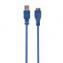 Кабель Gembird USB - microUSB Type-B (M/M), 1.8 м, синій (CCP-mUSB3-AMBM-6) Кабель Gembird USB - microUSB Type-B (M/M), 1.8 м, синій (CCP-mUSB3-AMBM-6)