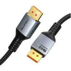 Кабель Cabletime DisplayPort - DisplayPort v2.1 (M/M), 16K, 1 м Black (CD13H)