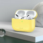 Чохол Usams US-BH569A Silicon Ultrathin для Apple AirPods Pro Yellow (BH569AP03)