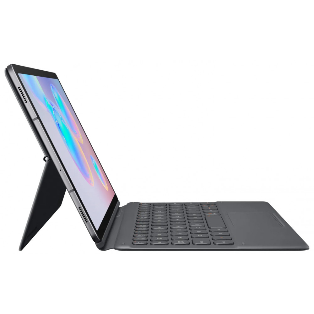 Чохол-клавіатура Samsung Book Cover Keyboard для Samsung Galaxy Tab S6 10.5 SM-T860 / SM-T865 / SM-T866 Gray (EF-DT860BJRGRU)