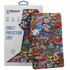 Чохол-книжка BeCover Flexible TPU Mate для Samsung Galaxy Tab S9 (SM-X710/SM-X716)/S9 FE (SM-X510/SM-X516B) Graffiti (712534)