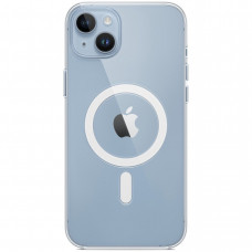Чохол-накладка Apple Clear Case with MagSafe для Apple iPhone 14 Plus Transparent (MPU43)