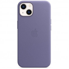Чохол-накладка Apple Leather Case with MagSafe для Apple iPhone 13 Wisteria (MM163)