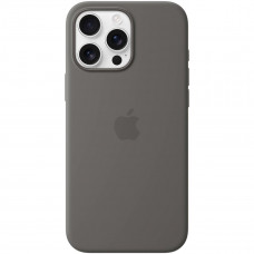 Чохол-накладка Apple Silicone Case with MagSafe для Apple iPhone 16 Pro Max Stone Gray (MYYV3)