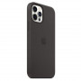 Чохол-накладка Apple Silicone Case with MagSafe для Apple iPhone 12 Pro Max Black (MHLG3)