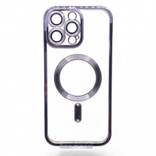 Чохол-накладка BeCover TPU Chrome Case MagSafe для Apple iPhone 16 Pro Purple (712084)