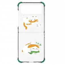 Чохол-накладка Samsung Cat Catching Fish Case для Samsung Galaxy Flip 4 SM-F721 Transparent (GP-FPF721HIAWW) Чохол-накладка Samsung Cat Catching Fish Case для Samsung Galaxy Flip 4 SM-F721 Transparent (GP-FPF721HIAWW)