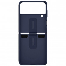 Чохол-накладка Samsung Silicone Cover with Ring для Samsung Galaxy Flip 4 SM-F721 Navy Blue (EF-PF721TNEGUA)
