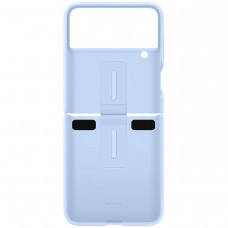 Чохол-накладка Samsung Silicone Cover with Ring для Samsung Galaxy Flip 4 SM-F721 Arctic Blue (EF-PF721TLEGUA)