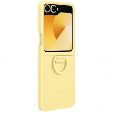 Чохол-накладка Samsung Silicone Cover with Ring для Samsung Galaxy Flip 6 (EF-PF741TYEGUA)
