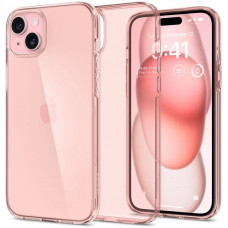 Чохол-накладка Spigen Crystal Flex для Apple iPhone 15 Plus Rose Crystal (ACS06458)