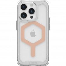 Чохол-накладка Urban Armor Gear Plyo Magsafe для Apple iPhone 15 Pro Ice/Rose Gold (114286114348)