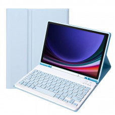 Чохол з бездротовою клавіатурою BeCover для Samsung Galaxy Tab A9 SM-X115 Light Blue (712358)