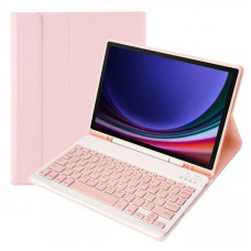 Чохол з бездротовою клавіатурою BeCover для Samsung Galaxy Tab A9 SM-X115 Pink (712359)