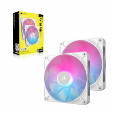Вентилятор Corsair iCUE Link RX140 RGB PWM White Dual Pack (CO-9051024-WW) Вентилятор Corsair iCUE Link RX140 RGB PWM White Dual Pack (CO-9051024-WW)
