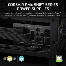 Блок живлення Corsair RM750x Shift ATX 3.1 750W (CP-9020298-EU)