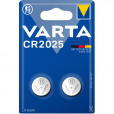 Батарейка Varta Lithium CR2025 BL 2шт