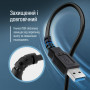 Кабель ColorWay USB - USB V 3.0 (M/F), 1.8 м, Black (CW-CBUF075-BK)