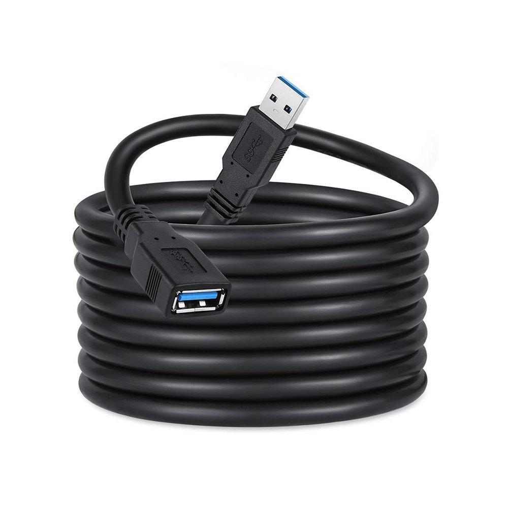 Кабель ColorWay USB - USB V 3.0 (M/F), 1.8 м, Black (CW-CBUF075-BK)