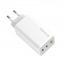 Мережевий зарядний пристрій ColorWay GaN Mini 100W PD Port PPS USB (USB-2C1A) White (CW-CHS061PD-WT)