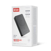 Універсальна мобільна батарея ColorWay 15W MagSafe 10000mAh Black (CW-PB100LPA1BK-WPDD)